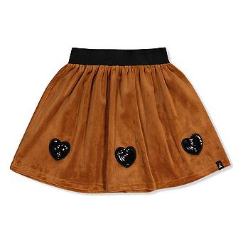 Velvet Skirt Brown