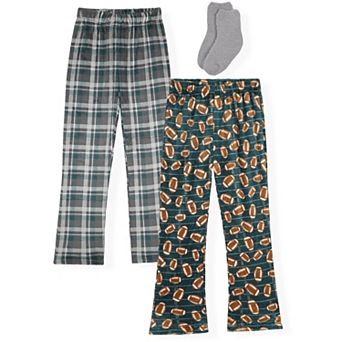 Sleep On It Boys 2-Pack Fleece Pajama Pants