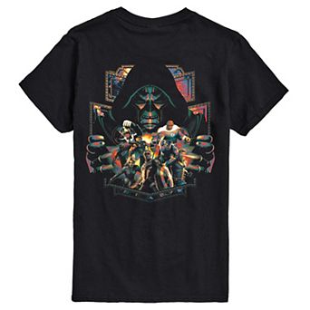 Men's Marvel Avengers: Doomsday Doctor Doom vs. Heroes Short Sleeve Graphic Tee
