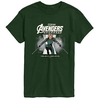 Men's Marvel Avengers: Doomsday Yelena Belova Short Sleeve Graphic Tee