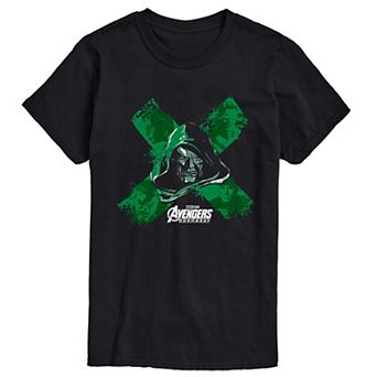 Men's Marvel Avengers: Doomsday Distressed Group Portrait Short Sleeve Graphic Tee