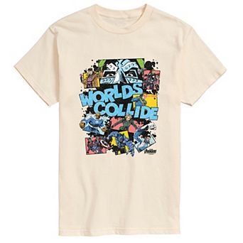 Men's Marvel Avengers: Doomsday "Worlds Collide" Short Sleeve Graphic Tee