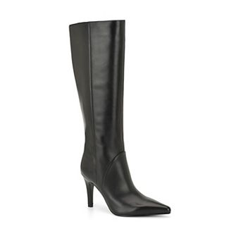 Nine West Korin Women's Wide Calf Knee-High Pointed Toe Dress Boots