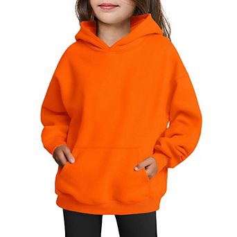Arshiner Girls Oversized Hoodie Fleece Pullover Sweatshirt Kids Casual Fall Winter Hooded Tops