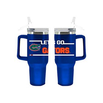 The Memory Company Florida Gators 40oz. Stainless Steel Team Color Tumbler with Flip Straw