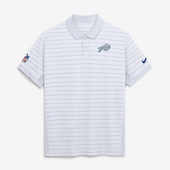 Men's Nike White Buffalo Bills Rivalries Collection Sideline Victory Polo