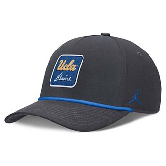 Unisex Nike Anthracite UCLA Bruins Script Rope Rise Adjustable Hat