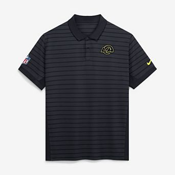 Men's Nike Navy Los Angeles Rams Rivalries Collection Sideline Victory Polo