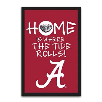 "Alabama Crimson Tide Home Is Where 12"" x 18"" Garden Flag"