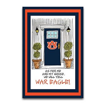 "Auburn Tigers As For Me 12"" x 18"" Garden Flag"