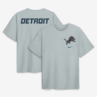Men's Nike Silver Detroit Lions 2026 Rivalries Collection Max90 T-Shirt