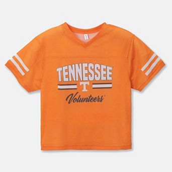 Girls Youth ZooZatz Tennessee Orange Tennessee Volunteers Mesh Jersey T-Shirt