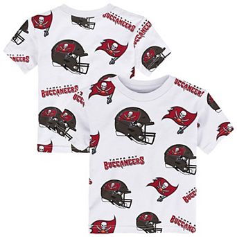 Toddler Outerstuff White Tampa Bay Buccaneers Mascot Play T-Shirt