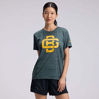 Women's Nike Green Green Bay Packers 2026 Rivalries Collection Sideline Velocity Dri-FIT T-Shirt