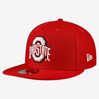 Men's New Era Scarlet Ohio State Buckeyes Core 59FIFTY Fitted Hat
