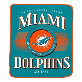 Pegasus Miami Dolphins Spotlight Arch 60" x 70" Ultra Soft Throw Blanket