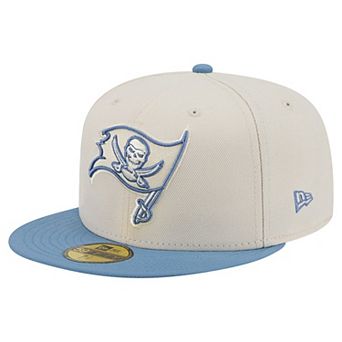 Men's New Era Cream/Blue Tampa Bay Buccaneers Color Pack 59FIFTY Fitted Hat