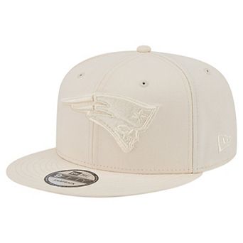 Men's New Era Cream New England Patriots Color Pack 9FIFTY Snapback Hat