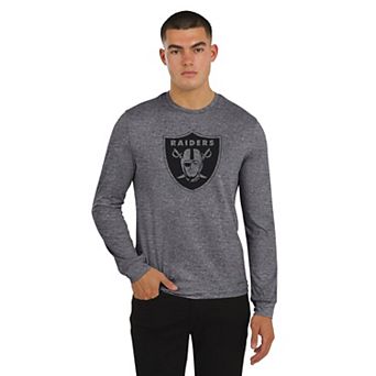 Men's J. Palmer Charcoal Las Vegas Raiders Four Down Long Sleeve T-Shirt