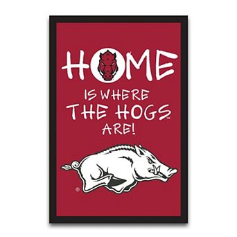 Arkansas Razorbacks Home Is Where 12" x 18" Garden Flag