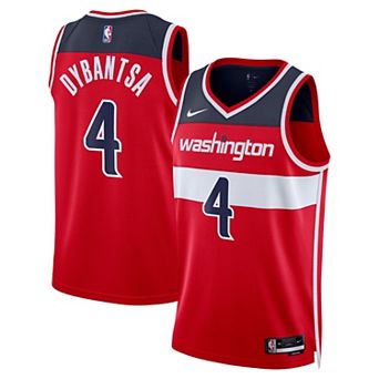 Unisex Nike AJ Dybantsa Red Washington Wizards 2026 NBA Draft Swingman Jersey - Icon Edition