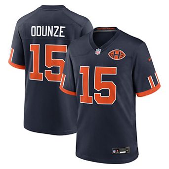 Men's Nike Rome Odunze Navy Chicago Bears 2026 Rivalries Collection Game Jersey