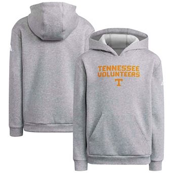 Youth adidas Heather Gray Tennessee Volunteers Wordmark Hoodie