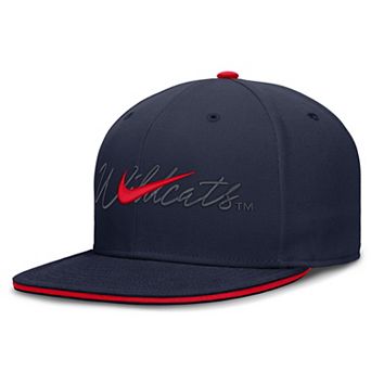 Men's Nike Navy Arizona Wildcats Dri-FIT Primetime Script Fitted Hat