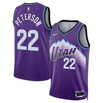 Unisex Nike Darryn Peterson Purple Utah Jazz 2026 NBA Draft Swingman Jersey - Icon Edition