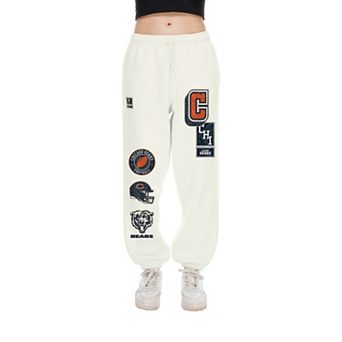 Women's New Era Cream Chicago Bears Academic Sweatpants