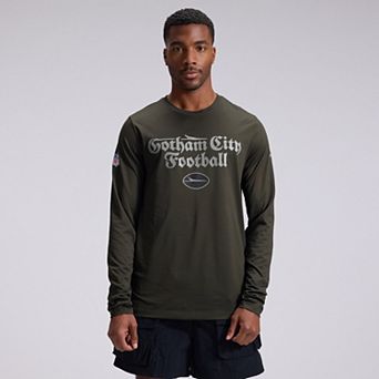 Men's Nike Green New York Jets Rivalries Collection Sideline Legend Long Sleeve T-Shirt