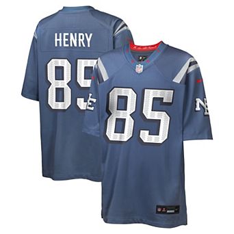 Youth Nike Hunter Henry Storm Blue New England Patriots Rivalries Collection Game Jersey
