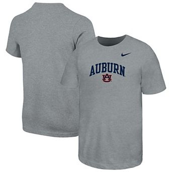 Youth Nike Gray Auburn Tigers Arched Name Drop T-Shirt