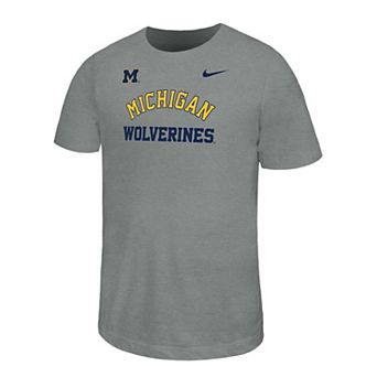 Youth Nike Gray Michigan Wolverines Legend Dri-FIT T-Shirt