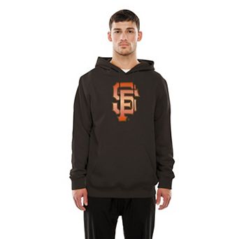 Men's New Era Brown San Francisco Giants Gradient Monogram Pullover Hoodie