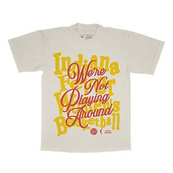 Unisex Playa Society Oatmeal Indiana Fever We're Not Playing Around T-Shirt