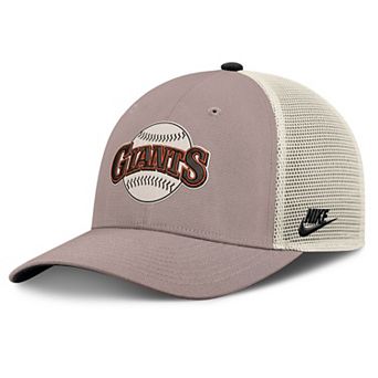 Men's Nike Khaki San Francisco Giants Rise Adjustable Trucker Hat