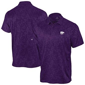 Men's Antigua Purple Kansas State Wildcats Lush Polo