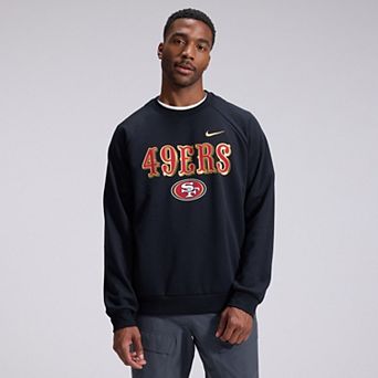 Men's Nike Black San Francisco 49ers Rivalries Collection Dri-FIT Crew Sweatshirt