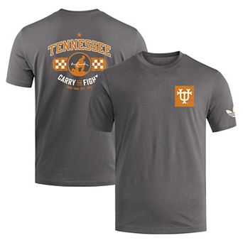 Men's adidas Smokey Grey Tennessee Volunteers Neyland Legacy OG Strategy T-Shirt