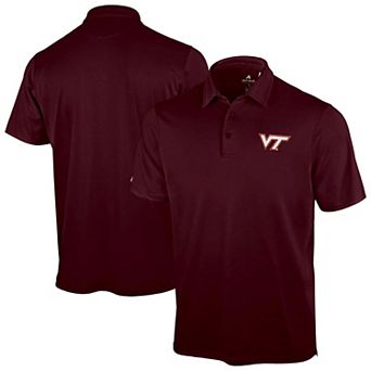 Men's Antigua Maroon Virginia Tech Hokies Unshakeable Solid Polo