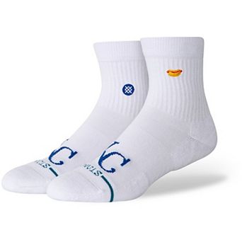 Unisex Stance White Kansas City Royals Hot Dog Quarter Socks