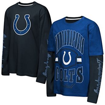Preschool Outerstuff Royal/Black Indianapolis Colts Motion Combo Set