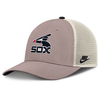 Men's Nike Khaki Chicago White Sox Rise Adjustable Trucker Hat