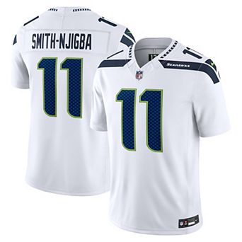 Men's Nike Jaxon Smith-Njigba White Seattle Seahawks Vapor F.U.S.E. Stitched Limited Jersey
