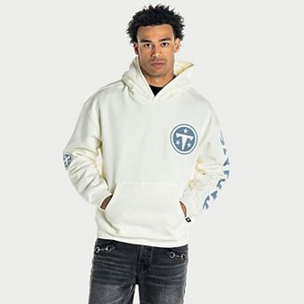 Unisex The Wild Collective Cream Tennessee Titans Oversized Hoodie