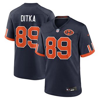 Men's Nike Mike Ditka Navy Chicago Bears 2026 Rivalries Collection Game Jersey