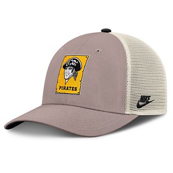 Men's Nike Khaki Pittsburgh Pirates Rise Adjustable Trucker Hat
