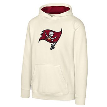 Youth Outerstuff Natural Tampa Bay Buccaneers Prime Pullover Hoodie