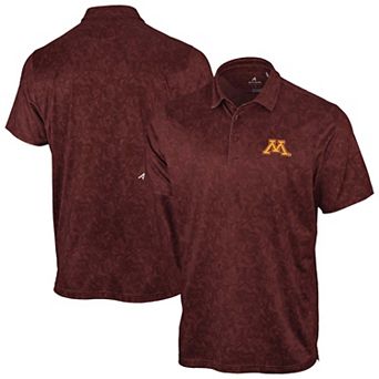 Men's Antigua Maroon Minnesota Golden Gophers Lush Polo